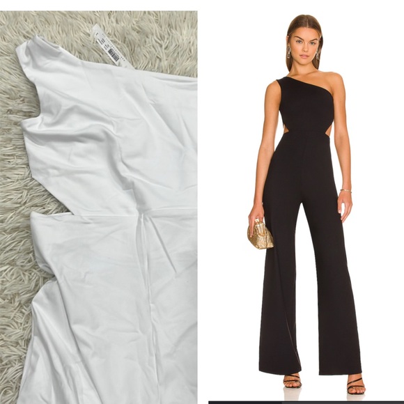 Susana Monaco x REVOLVE Asymmetrical Cut Out Jumpsuit - Picture 1 of 7